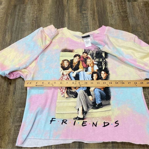 Tie-Dye Friends Graphic‎ Sweatshirt Ladies Size Small - Picture 9 of 13
